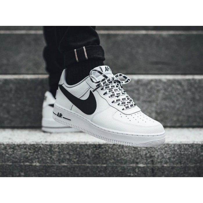 air force 1 lv8 white black