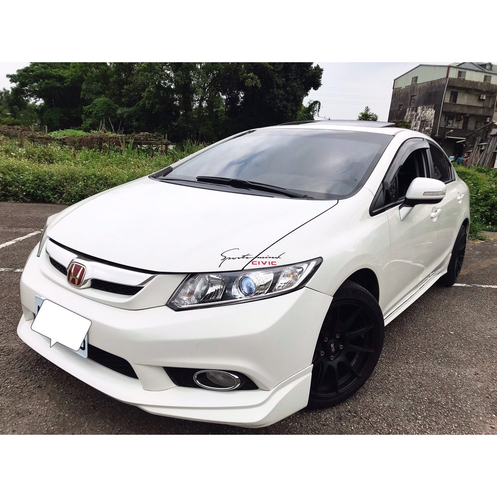 2013 CIVIC9 K14 頂級VTI-S 換檔撥片 天窗 17吋鋁圈 全車大包