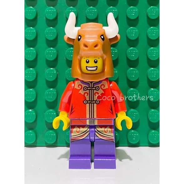 LEGO 樂高 80106 新年系列 牛年 人偶