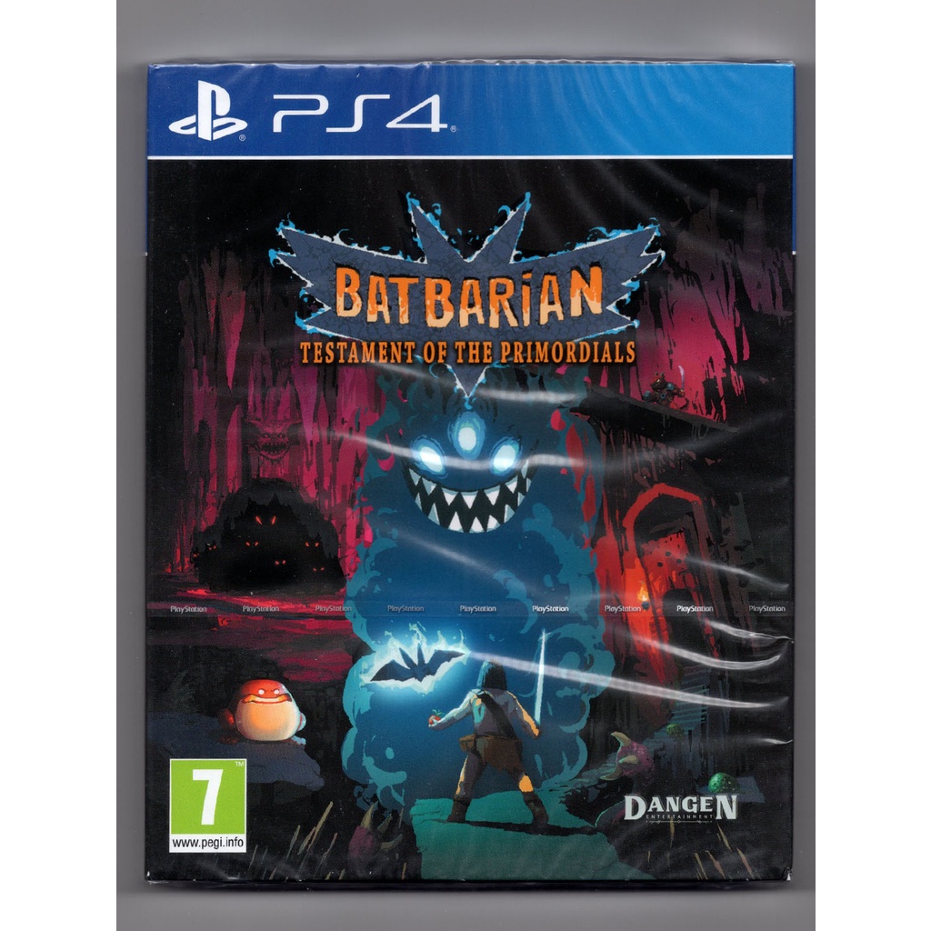 全新 PS4 Batbarian 蝙蝠俠 原始的遺囑 歐版英文 全球限量1500片
