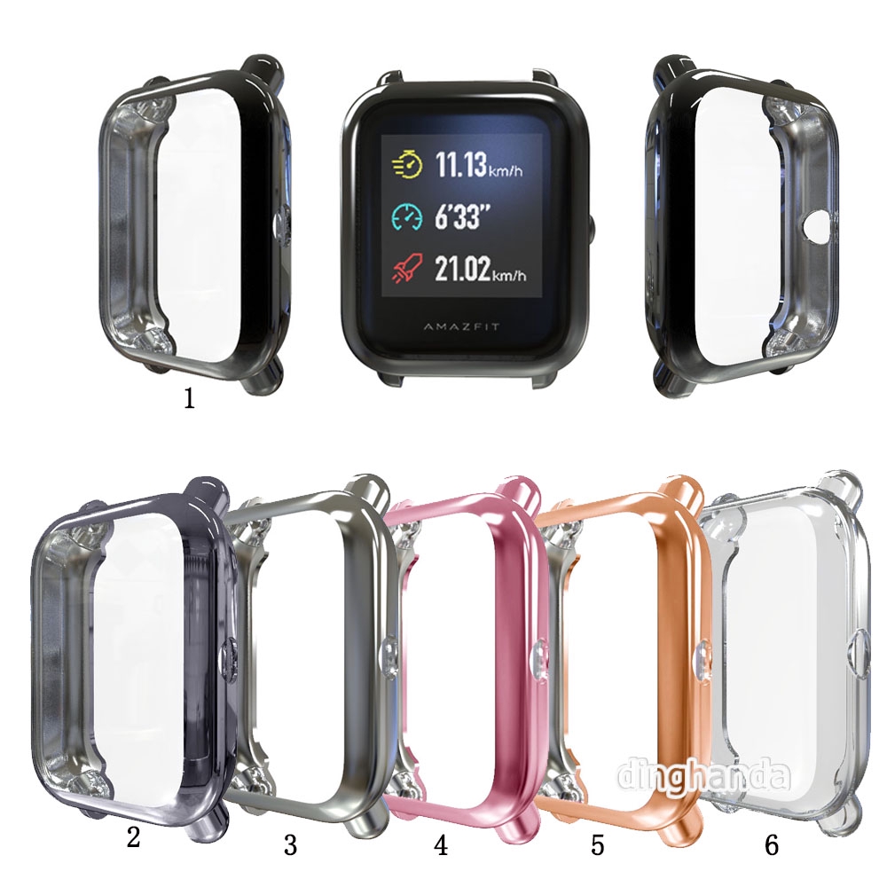 華米 Amazfit 米動手錶青春版 保護殼電鍍TPU保護套 GTS2 mini