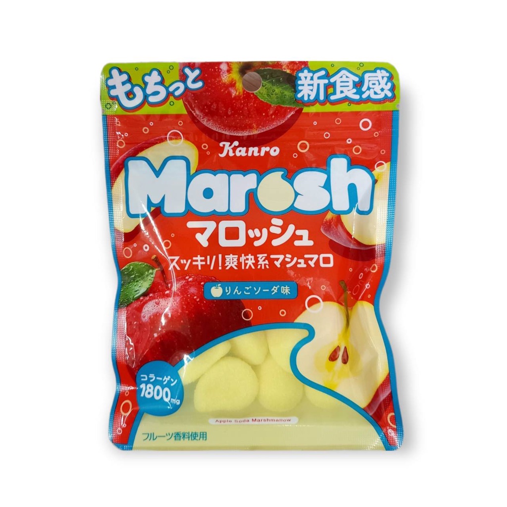 甘樂Kanro Marosh軟糖 - 蘋果汽水口味 50g