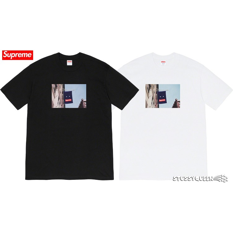 supreme banner tee