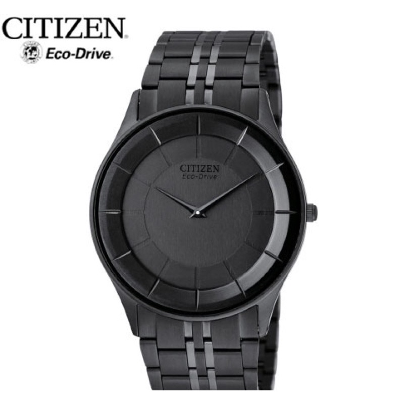 Citizen Eco-Drive(AR3015-61E) 光動能時尚腕錶 黑/36mm