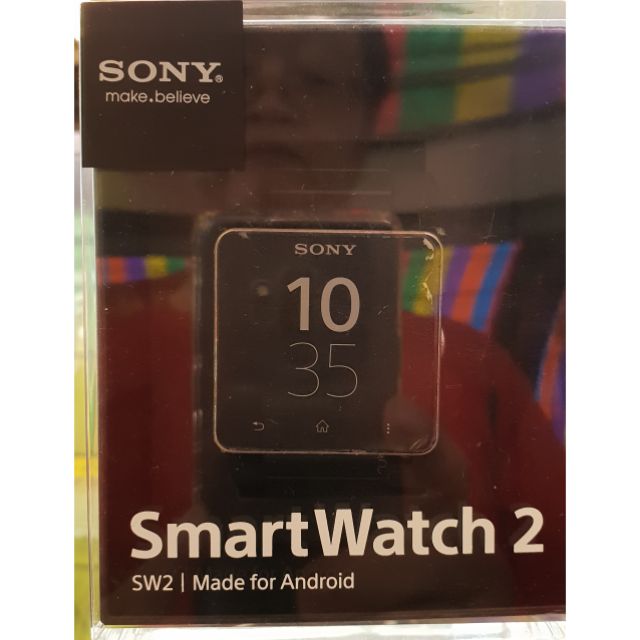 售二手索尼原廠公司貨的SmartWatch 2智慧型穿戴裝置藍芽手錶(鐵帶)