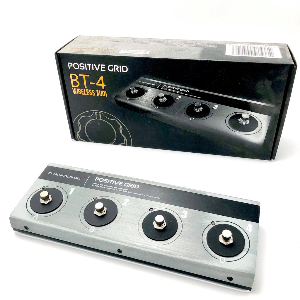 鐵克樂器 Positive Grid Bt 4 Bt4 藍牙midi腳踏控制器 蝦皮購物
