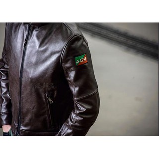 瀧澤部品 義大利DAINESE 丹尼斯 70週年紀念款 AGV 1947 LEATHER JACKET 復古皮衣 防摔衣