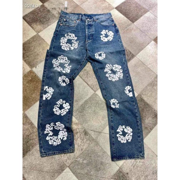 国産】 新品 希少 リーバイス ジーンズ 501 W28 L30 デニムティアーズ