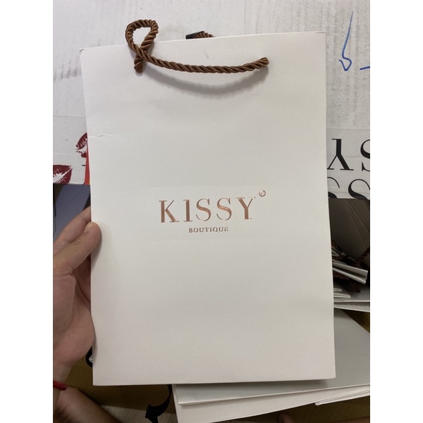 kissy 鉑金款 紙袋