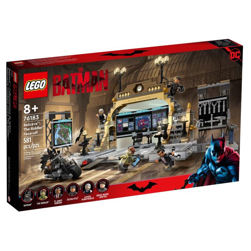 汐止 好記玩具店 樂高積木 LEGO 2022年 DC-蝙蝠洞系列 76183 對峙Riddler 現貨
