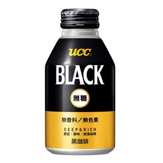 UCC BLACK無糖黑咖啡(275g×24入/箱)有效期限2026.01.10