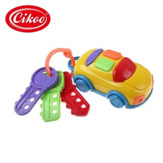 Cikoo音樂汽車鑰匙 I 現貨 汽車玩具 寶寶早教 新奇特 嬰幼兒啟蒙認知益智玩具 商檢合格 汽車