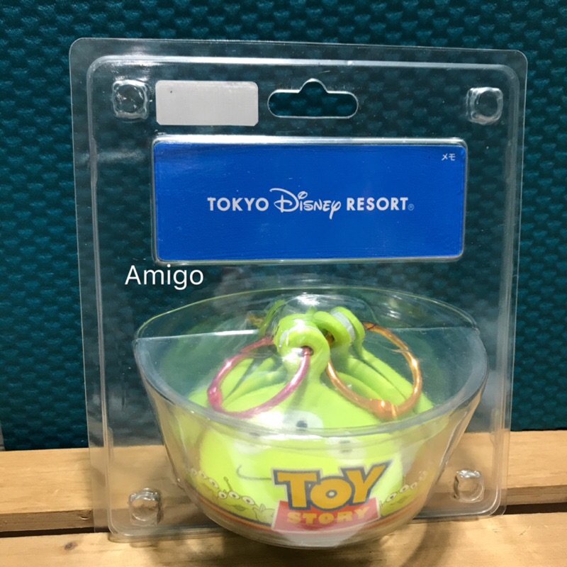 《Amigo朋友禮品》東京迪士尼樂園 玩具總動員 三眼怪 麻糬造型便條 便條紙 單字卡 memo