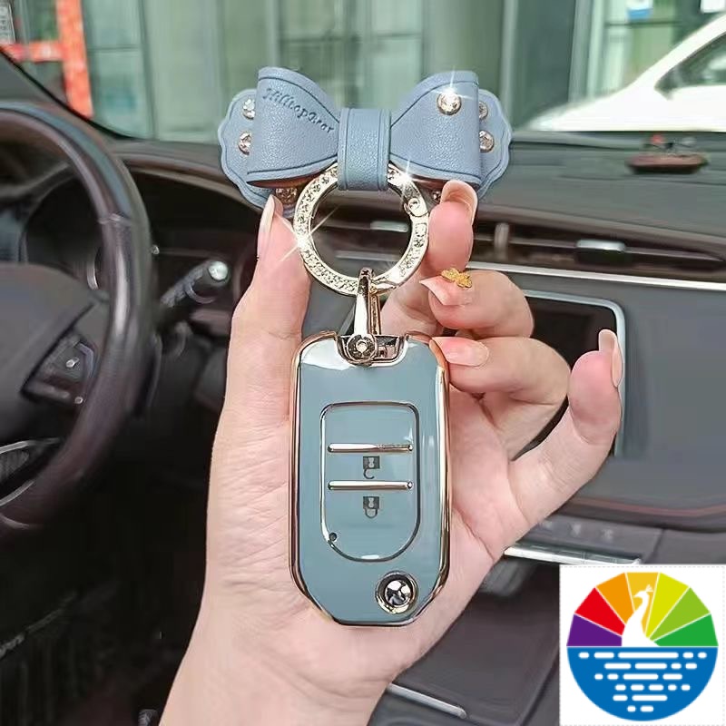 現貨 本田 HONDA CRV5 HRV FIT鑰匙保護套鑰匙套 鑰匙包 鑰匙圈ACCORD CIVIC K14、k12