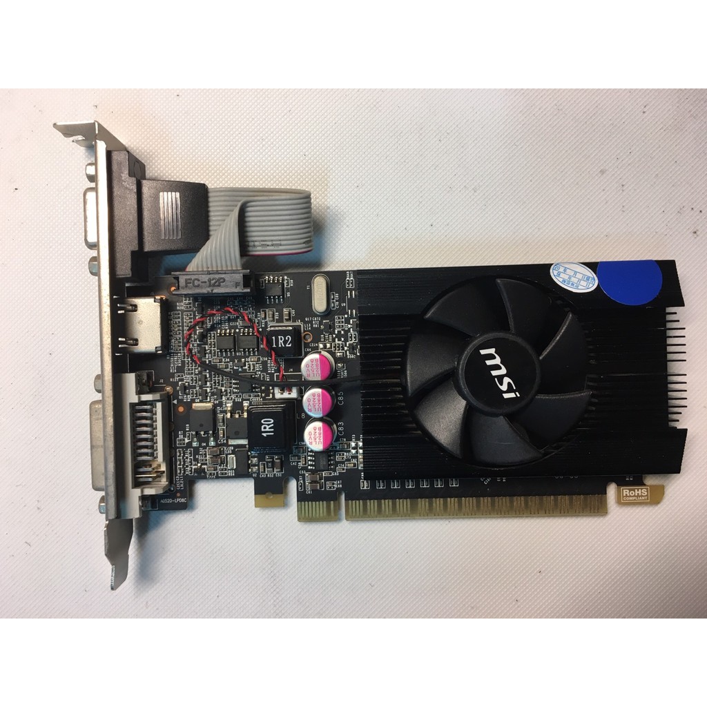 63@MSI微星N610GT-MD2GD3(W8)/LP  DDR3 2G 顯示卡隨機出&lt;阿旺電腦零組件&gt;