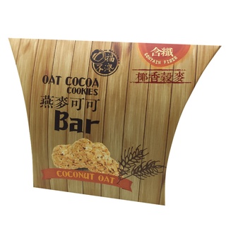 口福不淺 燕麥可可Bar(椰香穀麥) 110g【家樂福】