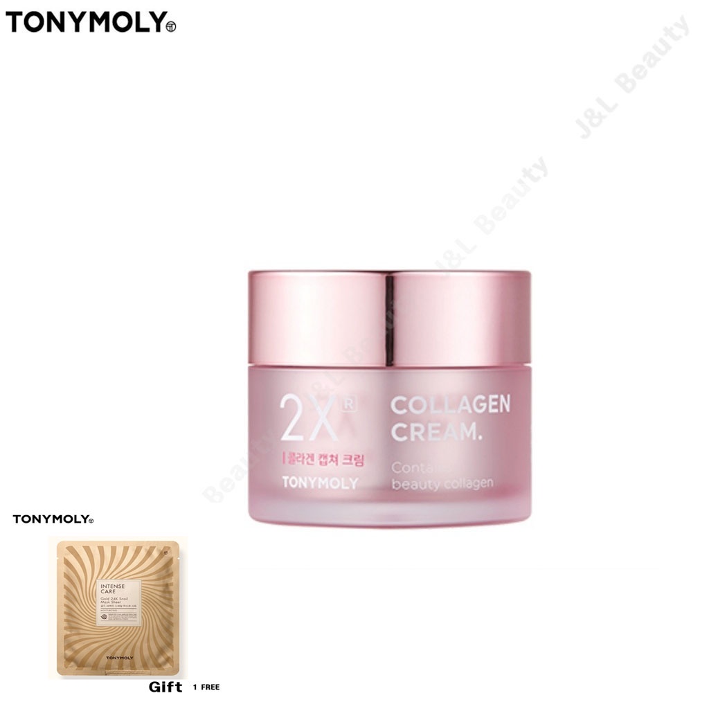 (TONYMOLY) 膠原蛋白麪霜(2X®) Collagen Capture Cream/50ml/韓國