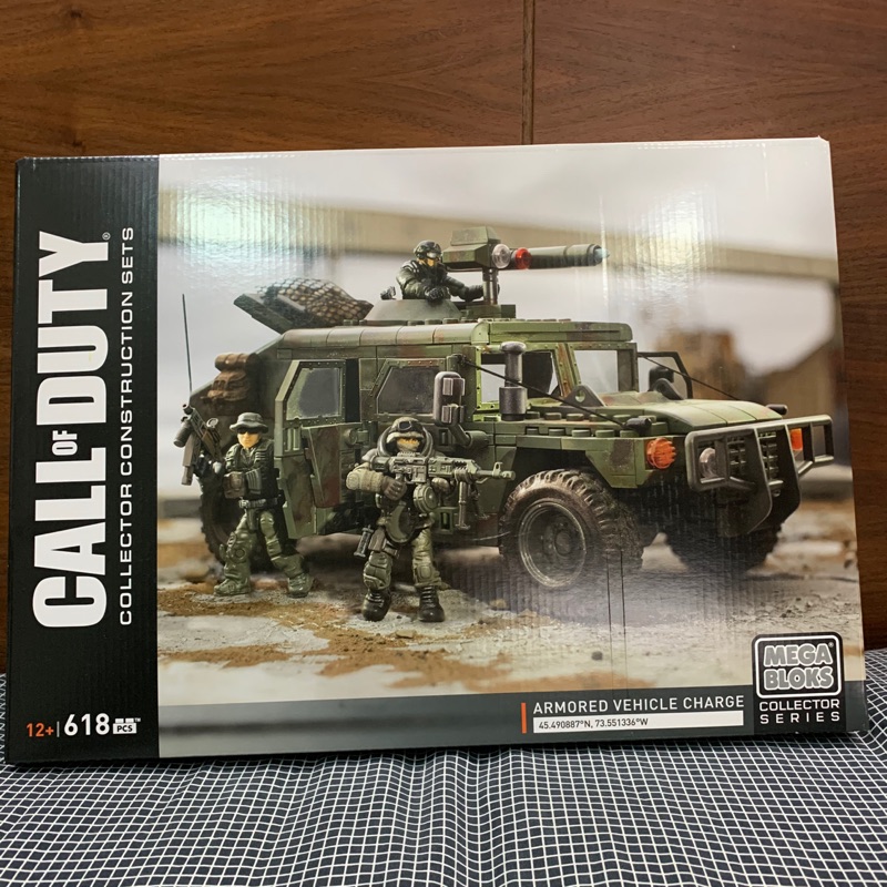 全新 MEGA BLOKS 美高 CALL of DUTY 裝甲衝鋒車/積木