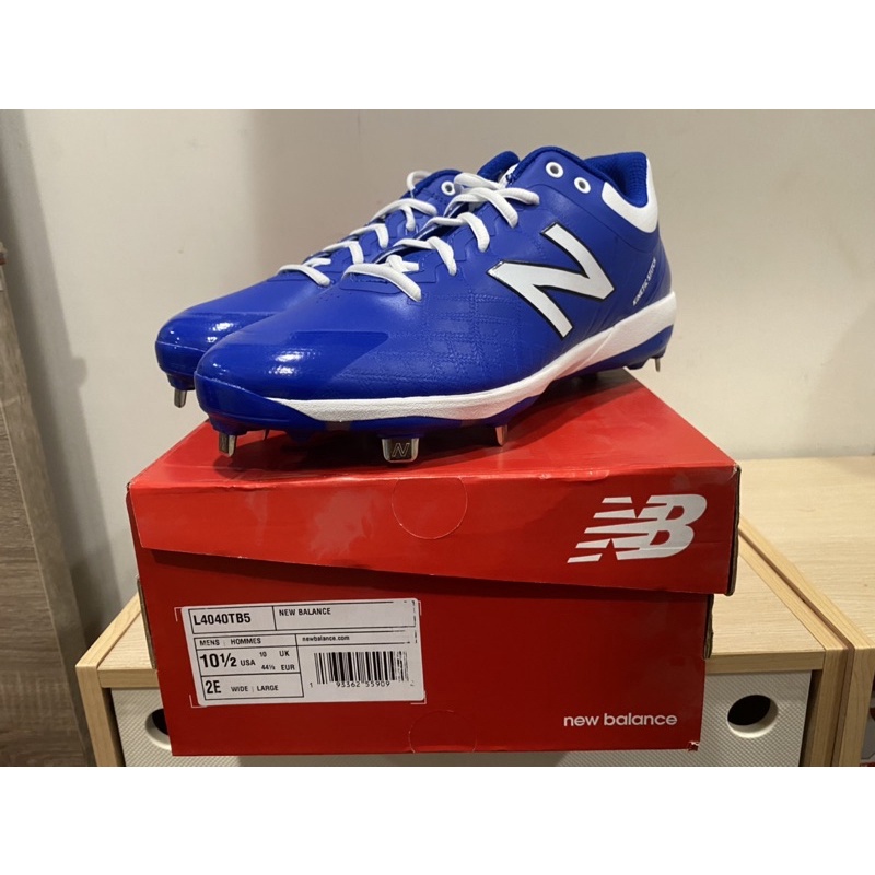 New Balance NB Men's 男子用棒球寬楦釘鞋 鐵釘寬楦釘鞋 2E寬楦棒球釘鞋 L4040系列 多色可選