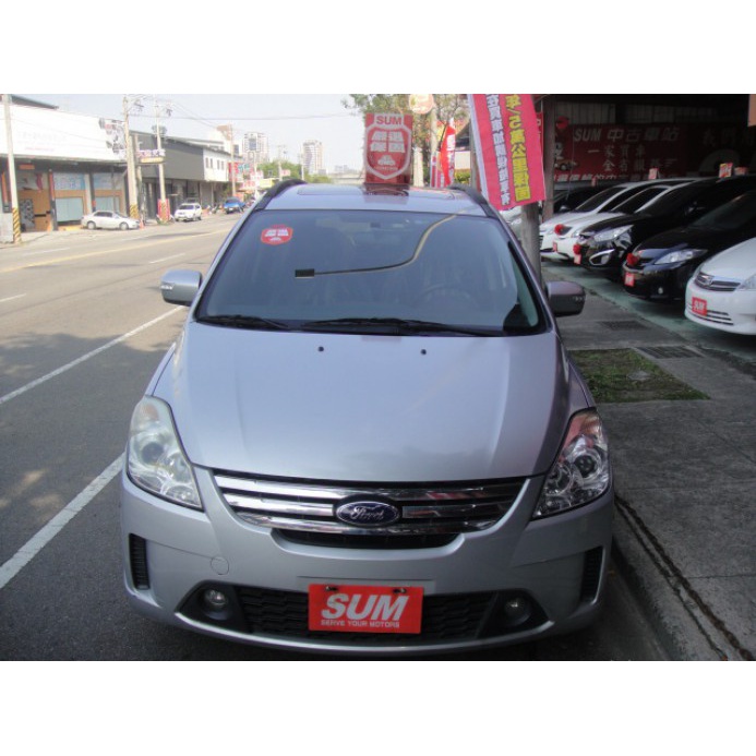 11 FORD I-MAX 2.0 Ghia型.銀~七人座~三排椅.天窗.DVD.車車極美!