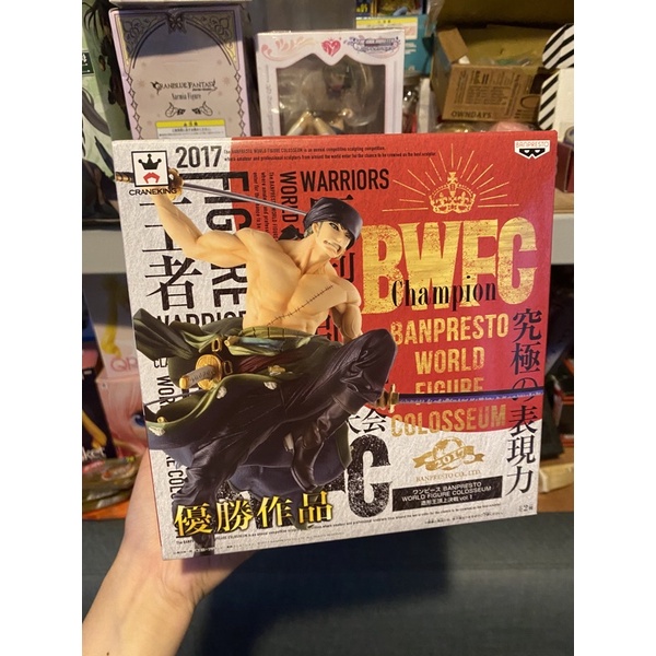 日本正版 景品 海賊王 航海王 BWFC 造型王頂上決戰 vol.1 索隆 普通色 一般色 模型 公仔