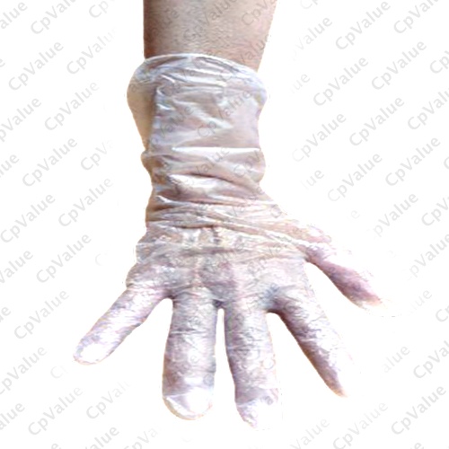 《現貨免運+發票》9吋內噴顆粒手套 12吋無粉顆粒塑膠手套 無粉檢查用手套 PVC 內噴顆粒 透明手套 塑膠手套