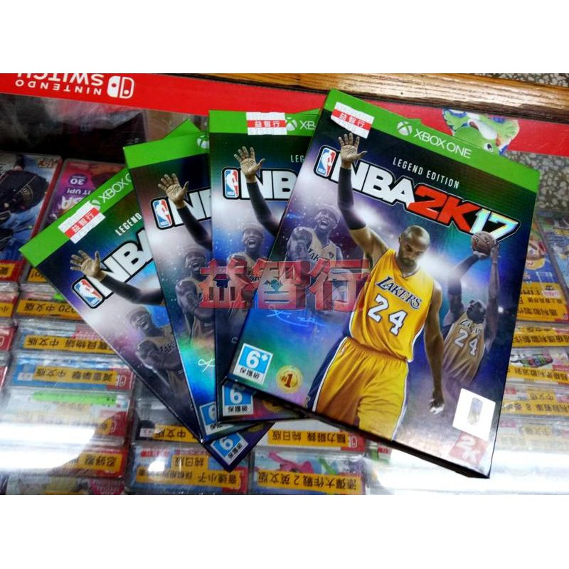 『台南益智行』 XBOX-One NBA 2K17 Kobe Bryant傳奇珍藏版 現貨