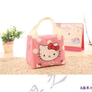 &蘋果之家&現貨-Hello Kitty保冷/保溫便當袋