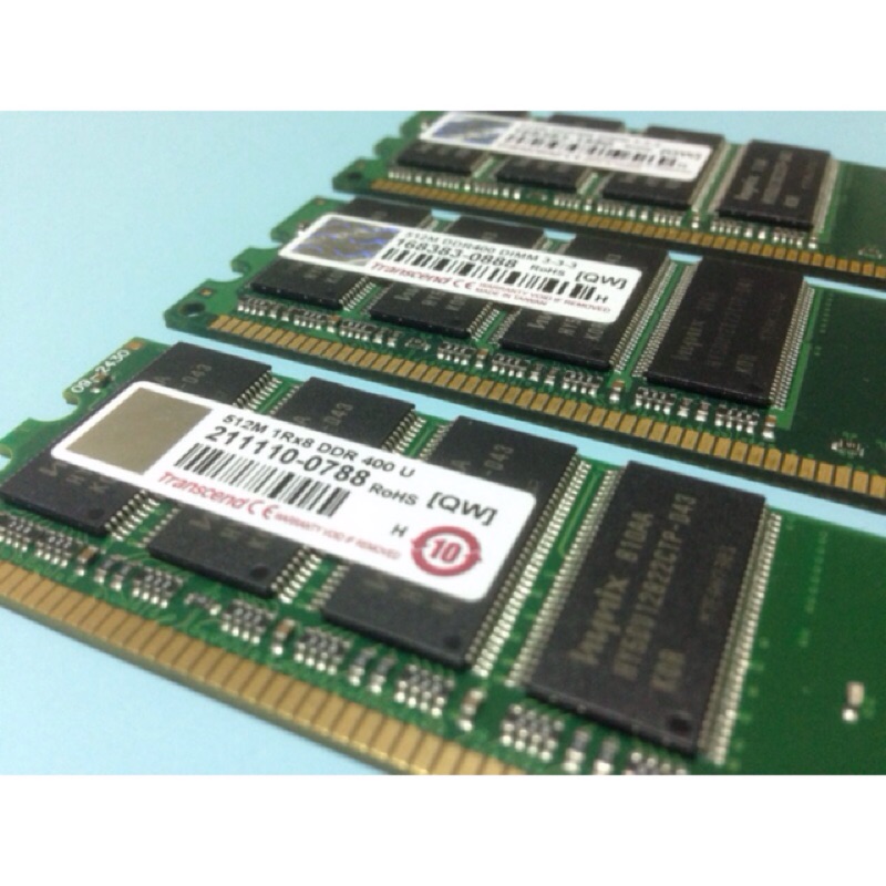 (良品DDR400終保) [剩創見] DDR1-400 512MB PC400 海力士顆粒桌上型記憶體 - 終身保固