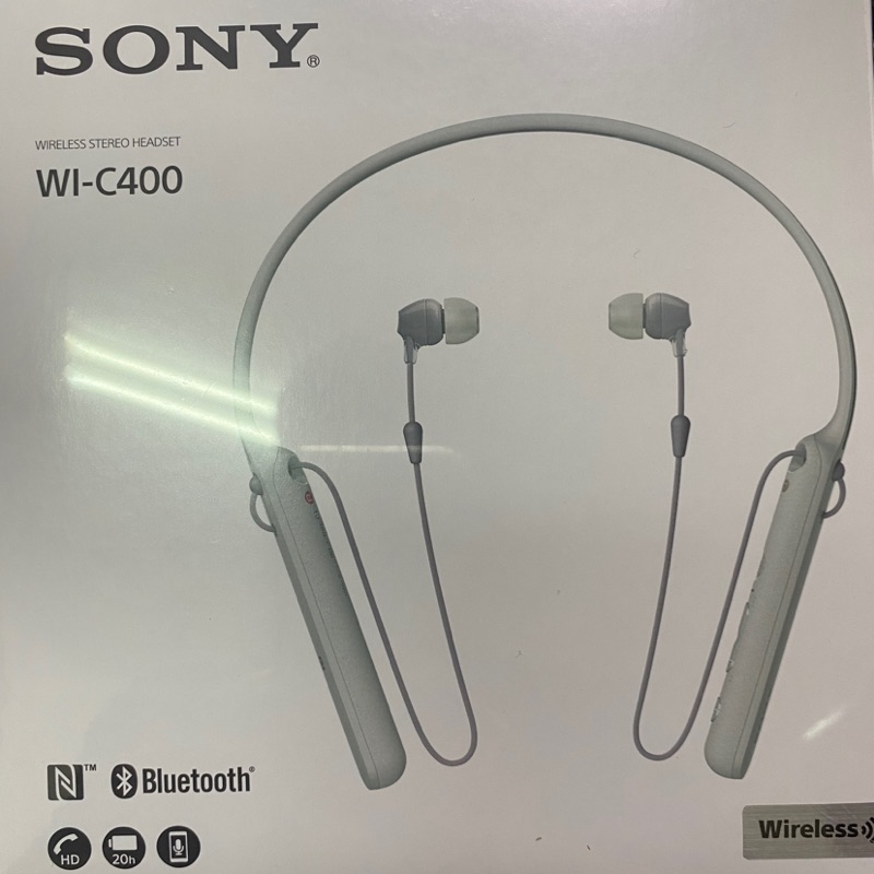 Sony藍牙耳機 WI-C400