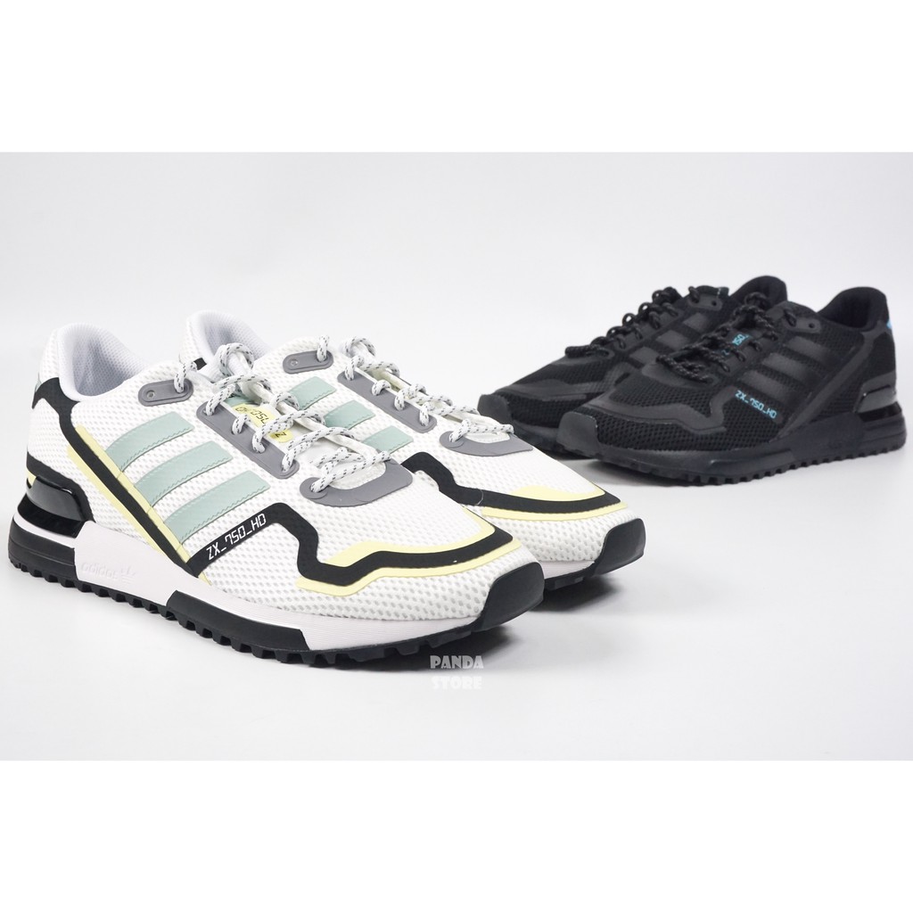 胖達）ADIDAS ORIGINALS ZX 750 HD 網布 拼接 運動鞋 FV2875 白 FV8488 黑 男鞋