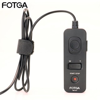 又敗家Fotga副廠Sony快門線RM-VPR1調焦段zoom錄影適a58 a68 a6600 a6500 RX10M4