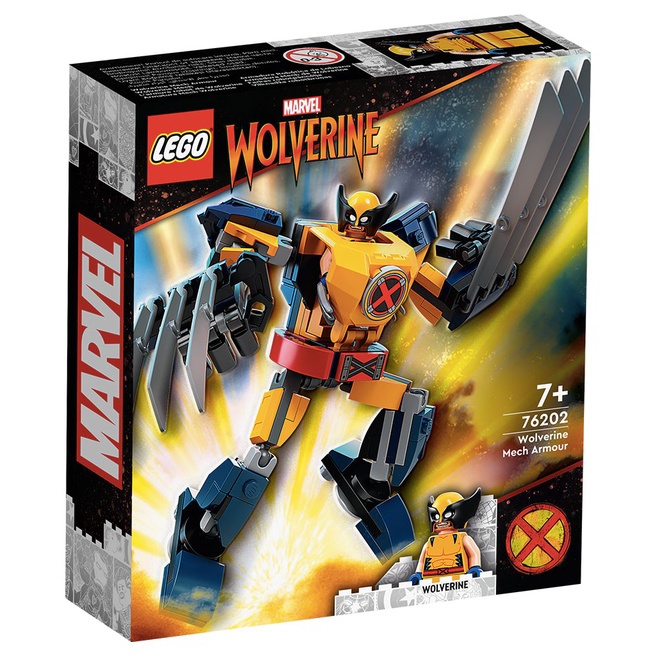 【台中OX創玩所】 LEGO 76202 超級英雄系列 金鋼狼武裝機甲 SUPER HEROES MARVEL 樂高