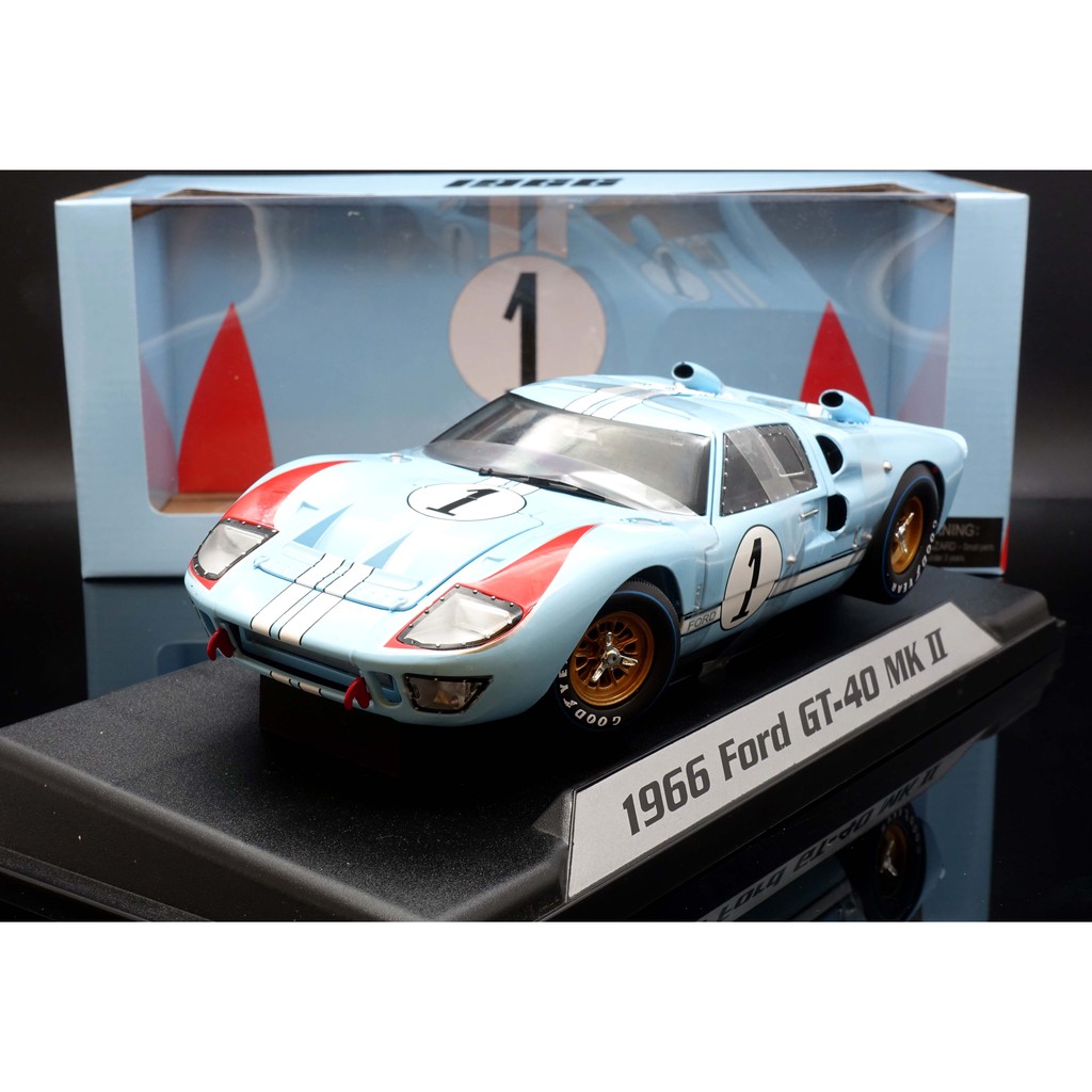 【M.A.S.H】 Shelby Collection 1/18 Ford GT40 #1 1966 賽道狂人