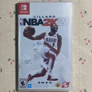 【阿杰收藏】NBA 2K21 中文版【NS二手】美國職業籃球 Switch 中古 遊戲