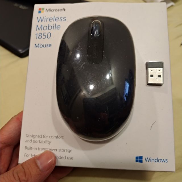 Microsoft 無線行動滑鼠 1850（神秘藍）