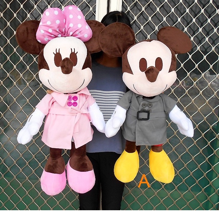 超大米奇娃娃 米妮娃娃~13吋~18吋~正版迪士尼~米老鼠玩偶~米奇玩偶 米妮玩偶 米老鼠娃娃~生日情人禮物~全省配送
