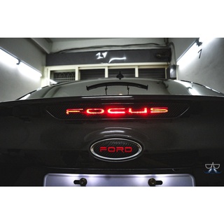 [老爸包膜店] FORD 福特 FOCUS MK3.5 四門版 專用第三煞車燈 造型款 改色 改裝 燈膜 防護