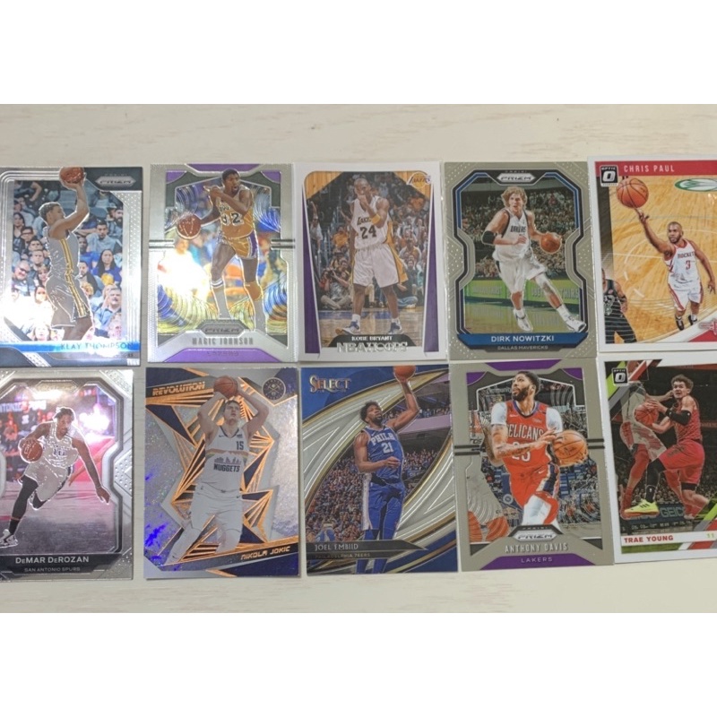 Panini Nba 球員卡 正版 Kobe Bryant Dirk Magic Paul Nba 卡 卡牌 收藏