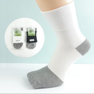 竹炭寬口襪 22-26cm 台灣製 寬口襪 竹炭襪 襪子 中筒襪 小腿襪 長襪 學生襪