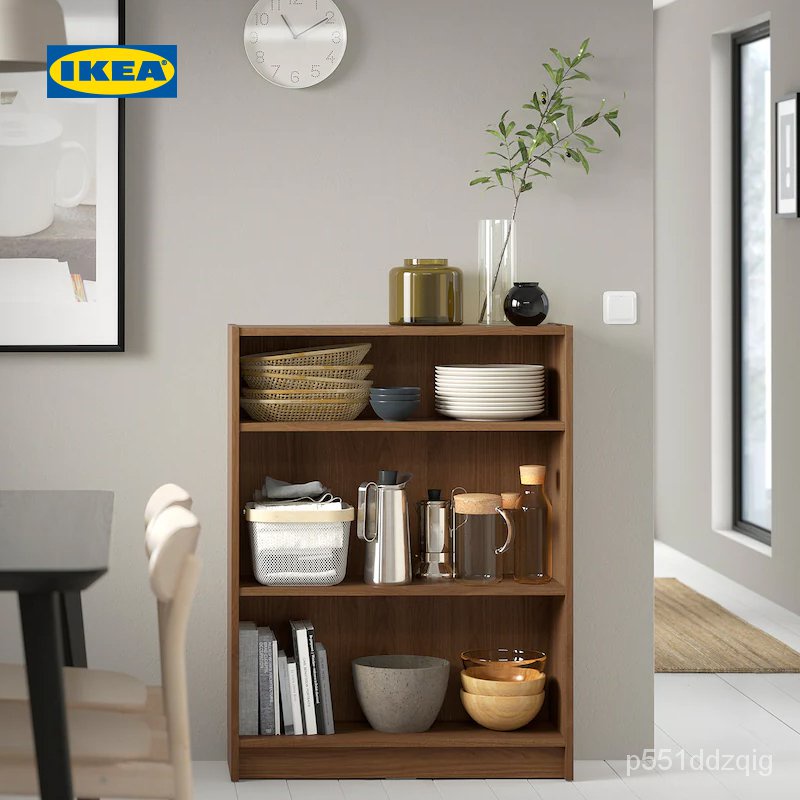 【熱賣爆款 經濟實惠】IKEA宜傢BILLY畢利書架落地書架置物櫃書櫃現代簡約北歐風客廳用書架 層架 組裝式書櫃 NA4