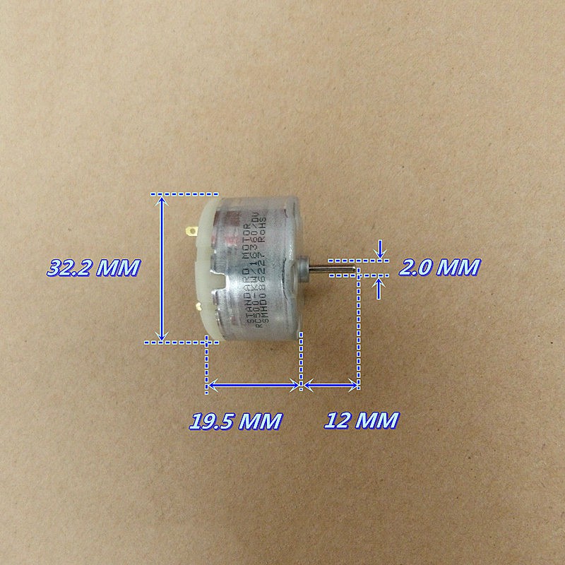 IRobot 邊刷 馬達 RC500-KW