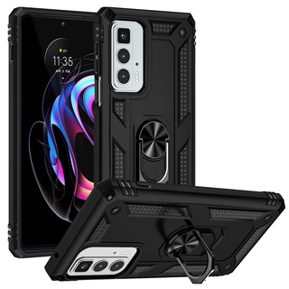 【軍工防摔】摩托羅拉 Motorola Edge 20 Pro 手機殼 Edge S Pro 磁吸車用支架 指環保護殼