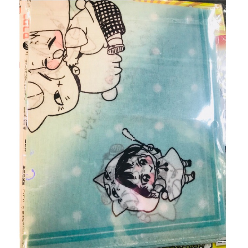 現貨 Lala 年3月號附錄 學園奶爸 夏目友人帳手帕 蝦皮購物