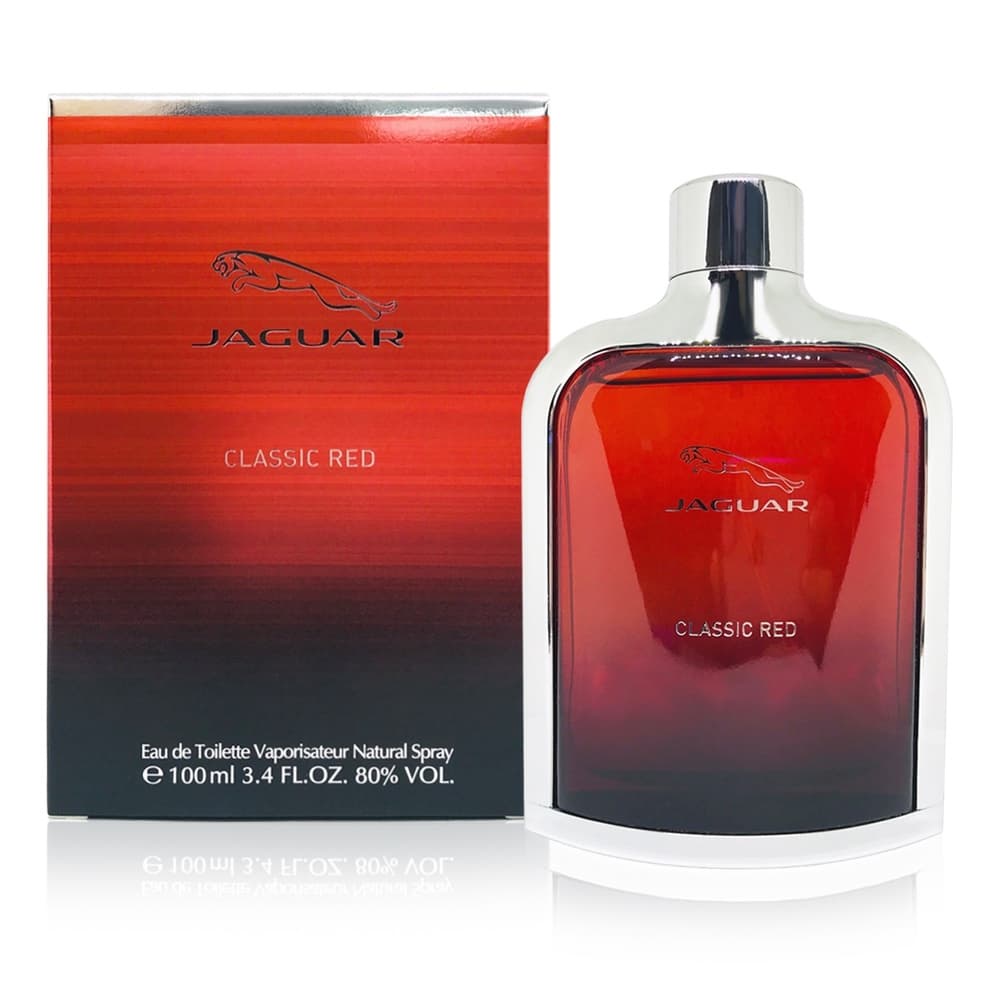 JAGUAR 捷豹 紅色捷豹男性淡香水 100ML (國際航空版-現貨廠商直送)