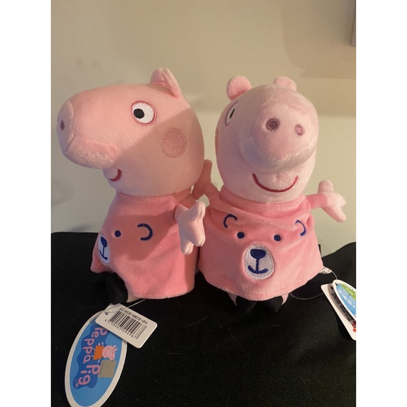 6吋 六吋 粉紅豬小妹睡衣款 佩佩豬 粉紅豬 peps pig 玩偶 娃娃 布偶