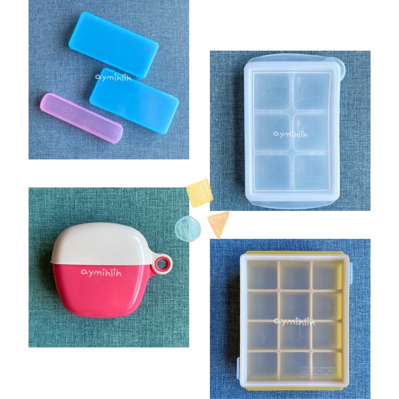 副食品冷凍儲存分裝盒 零食收納盒 明治樂樂Q貝收納盒 牙刷保存盒