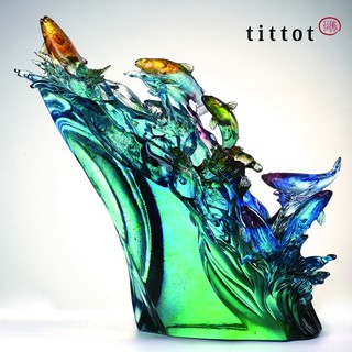 【tittot 琉園丨湧躍】 琉璃 藝術品 收藏 擺飾