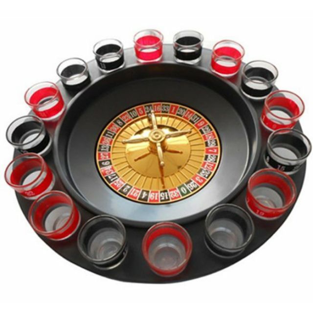 俄羅斯轉盤16孔 drinking roulette set酒具輪盤轉轉樂