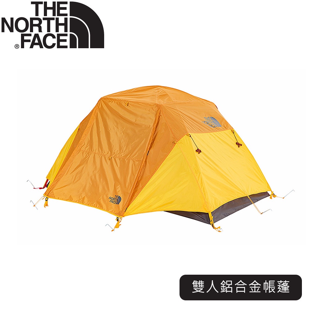 【The North Face】雙人鋁合金帳蓬《黃》52VI/2.41KG/攻頂帳/登山帳/自立帳